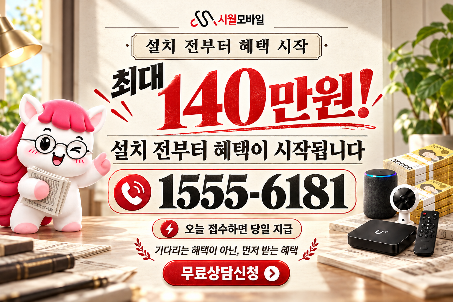 청웅면 인터넷·TV 가입 혜택과 무료 상담 안내